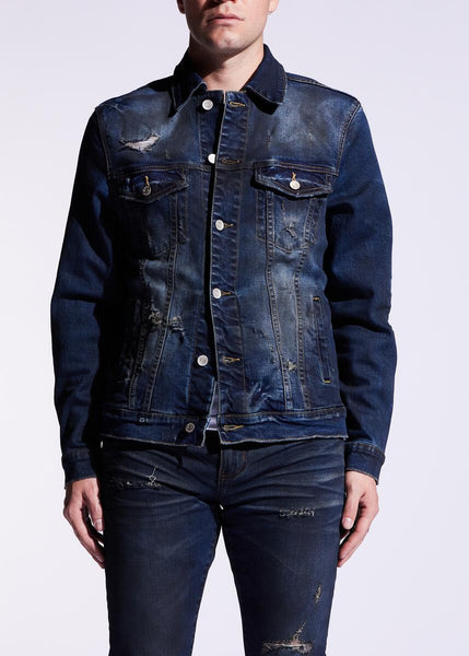 Deep indigo jean jacket